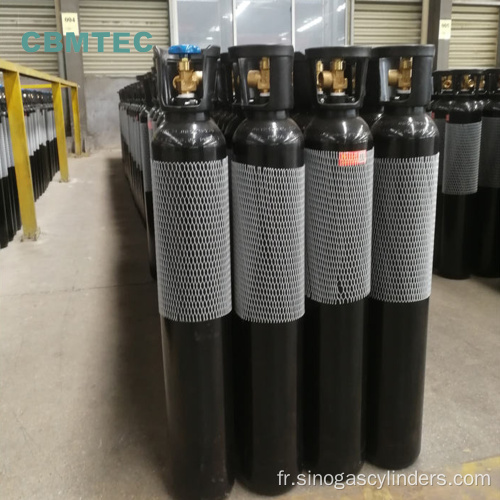 Hôpital Medical Grade 40L Steel Oxygen Gas Cylinders